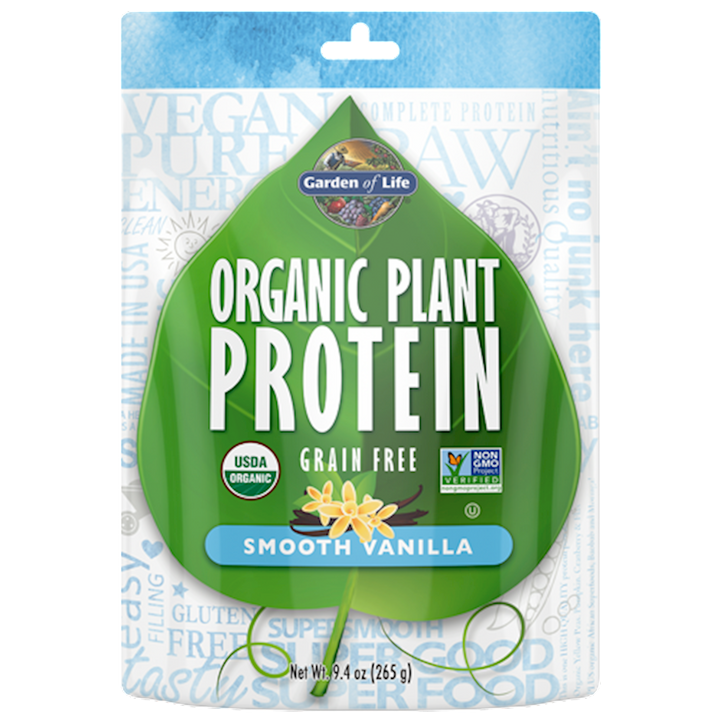 Organic Plant Protein Vanilla 10 serv