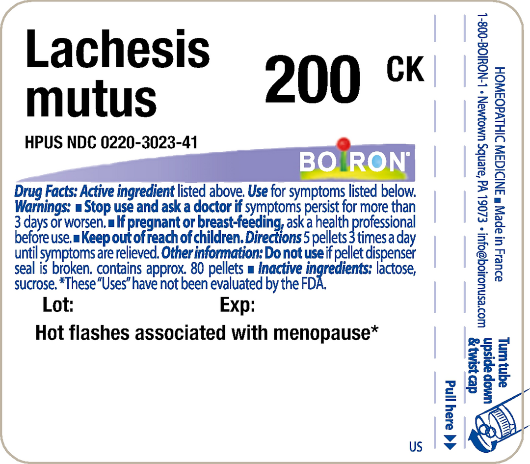 Lachesis mutus 200CK 80 Pellets