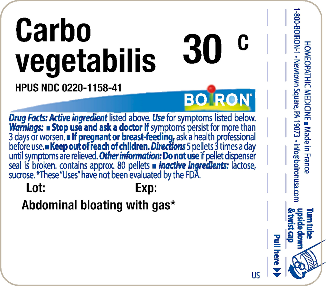 Carbo vegetabilis 30c 80 Pellets