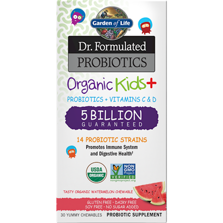 Organic Kids Probiotics Watermelon 30chew