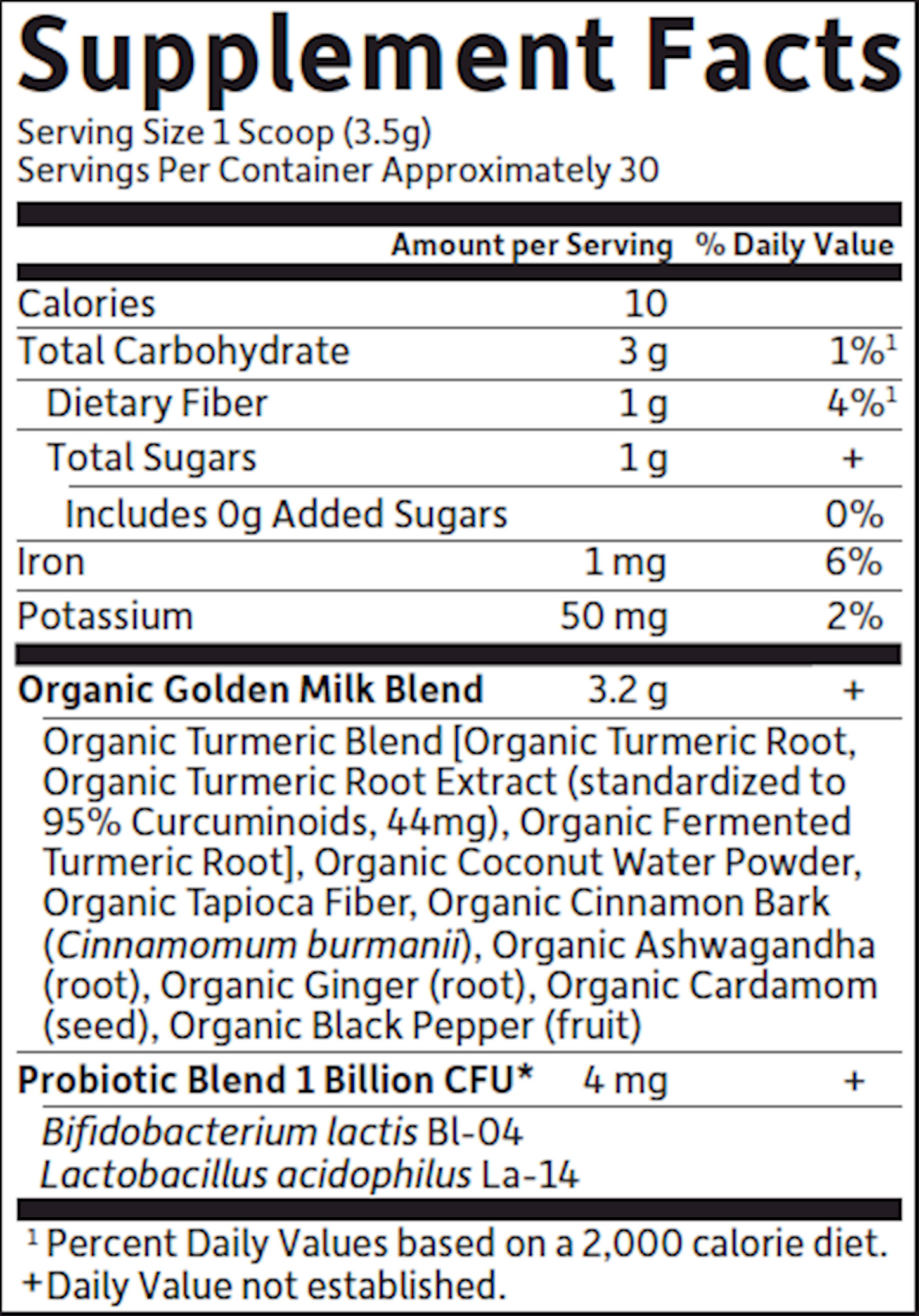 MyKind Organics Golden Milk 3.70 oz