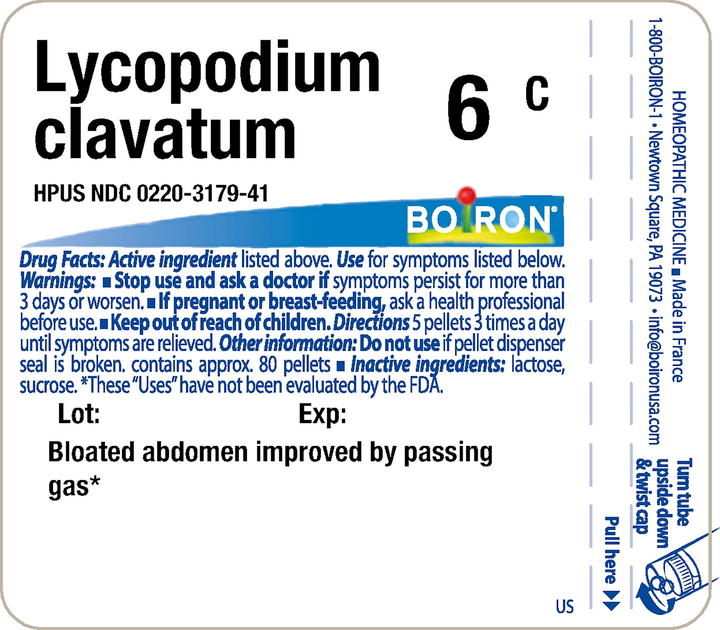 Lycopodium clavatum 6C 80 Pellets