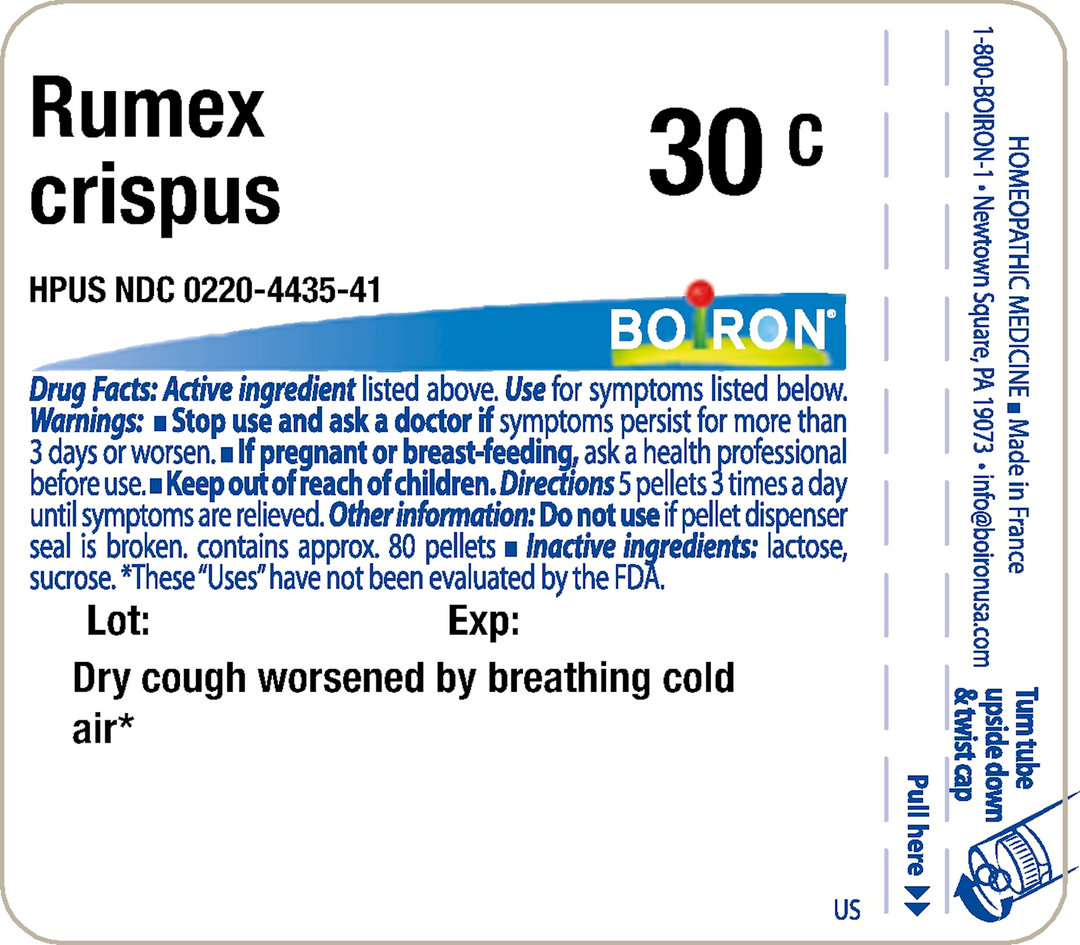 Rumex crispus 30C 80 Pellets