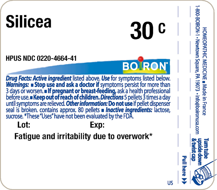 Silicea 30C 80 Pellets