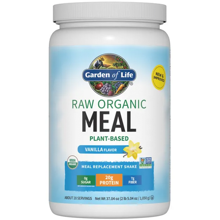 RAW Organic Meal Vanilla 28 servings