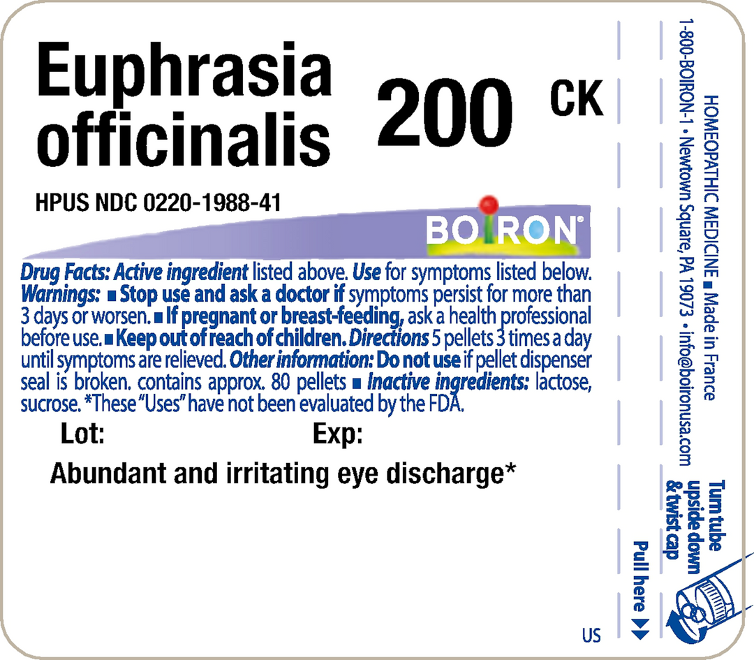 Euphrasia officinalis 200CK 80 Pellets