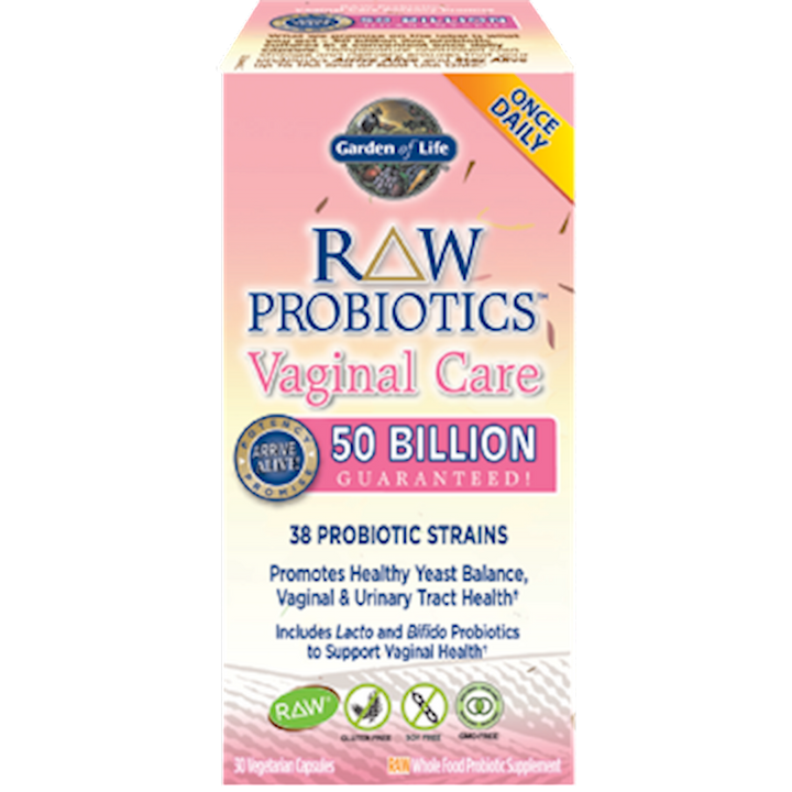 RAW Probiotics Vaginal Care 30 vcaps