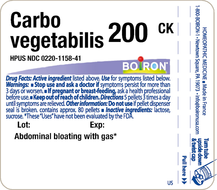 Carbo vegetabilis 200CK 80 Pellets