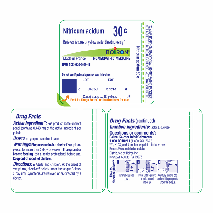 Nitricum Acidum 30c 80 Pellets