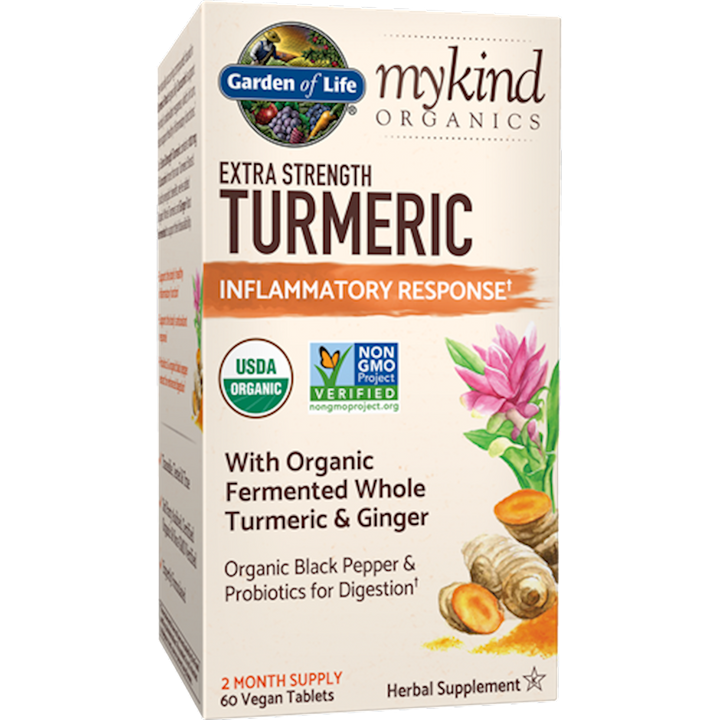 MyKind Organics Extra Strength Turmeric 60 tabs