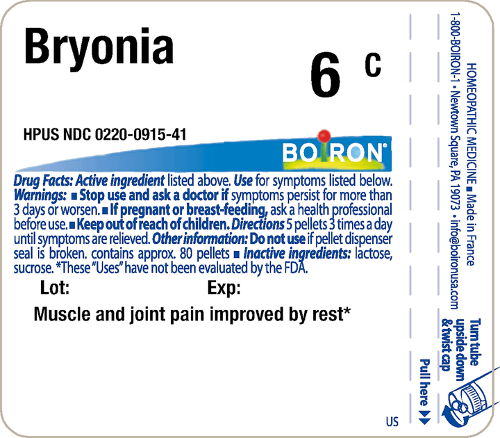 Bryonia alba 6C 80 Pellets - FAR HILLS PHARMACY STORE