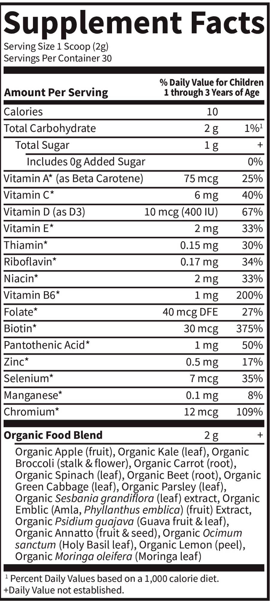 Kids Multivitamin Powder 2.11 oz