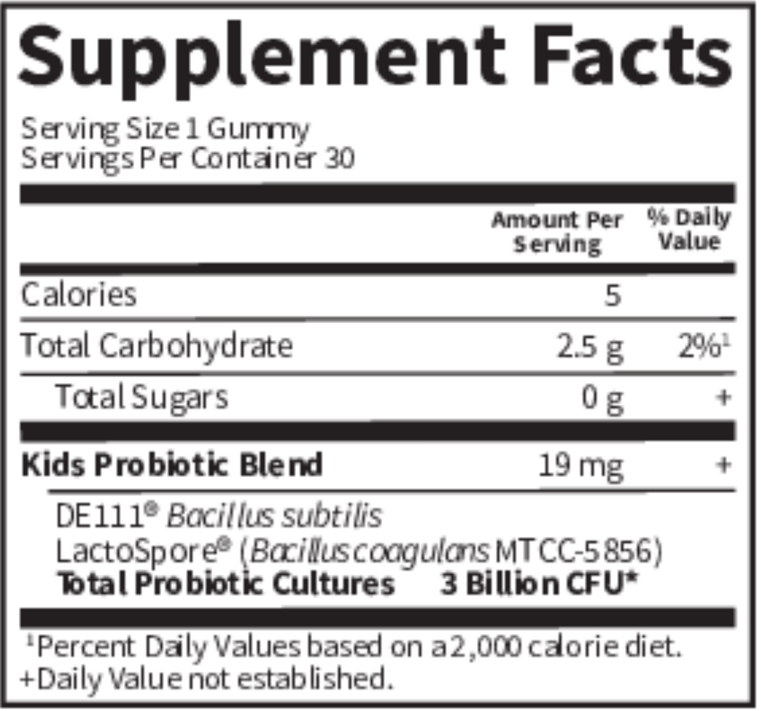 Kids Probiotic 3B Cherry 30 gummies