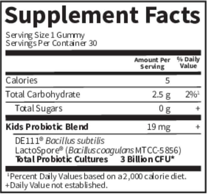 Kids Probiotic 3B Cherry 30 gummies