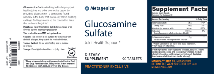 Glucosamine Sulfate 500 mg