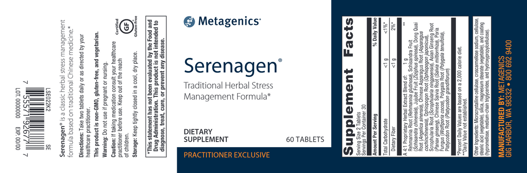 Serenagen 60 tabs