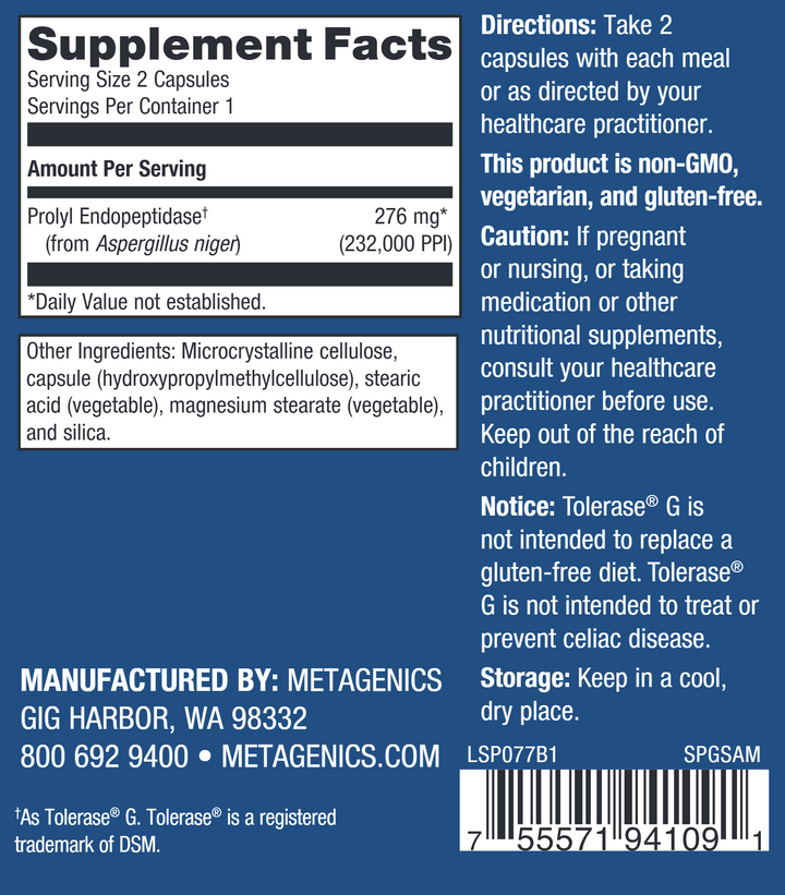 SpectraZyme® Gluten Digest 20 Packets