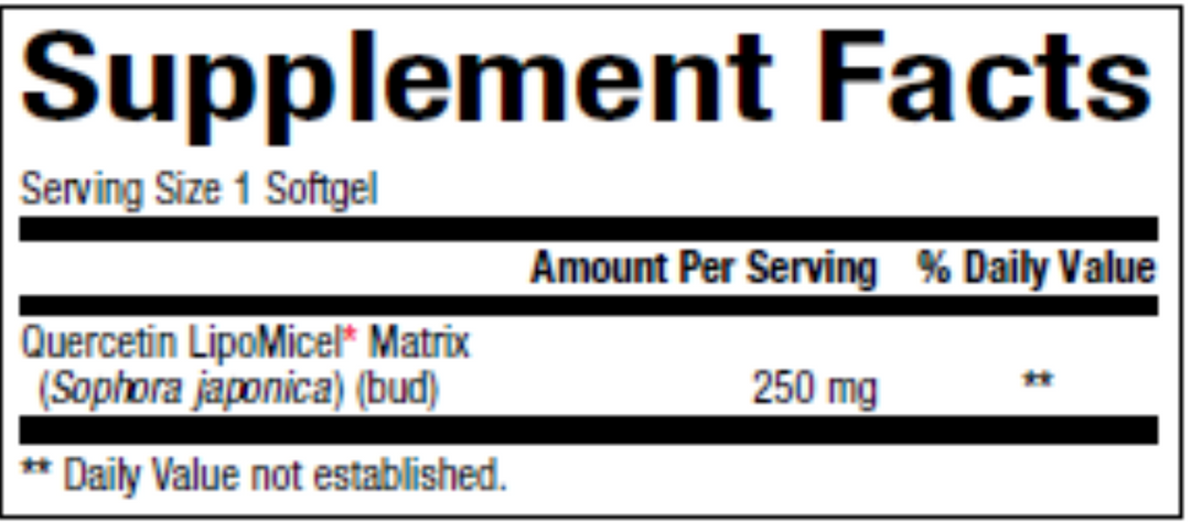 Quercetin LipoMicel Matrix - FAR HILLS PHARMACY STORE