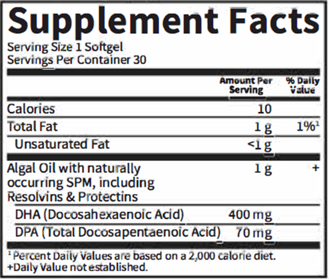 Dr. Formulated Prenatal DHA Vegan 30 softgels