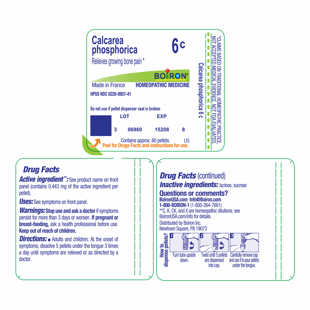 Calcarea phosphorica 6C 80 Pellets