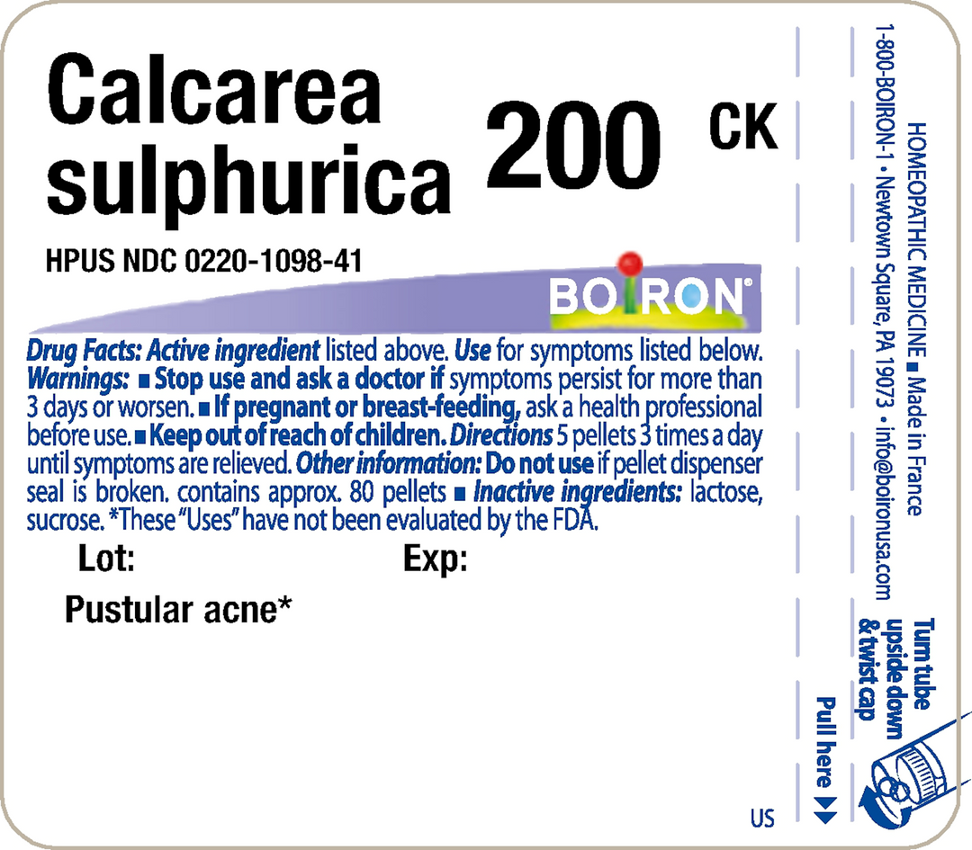 Calcarea sulphurica 200CK 80 Pellets