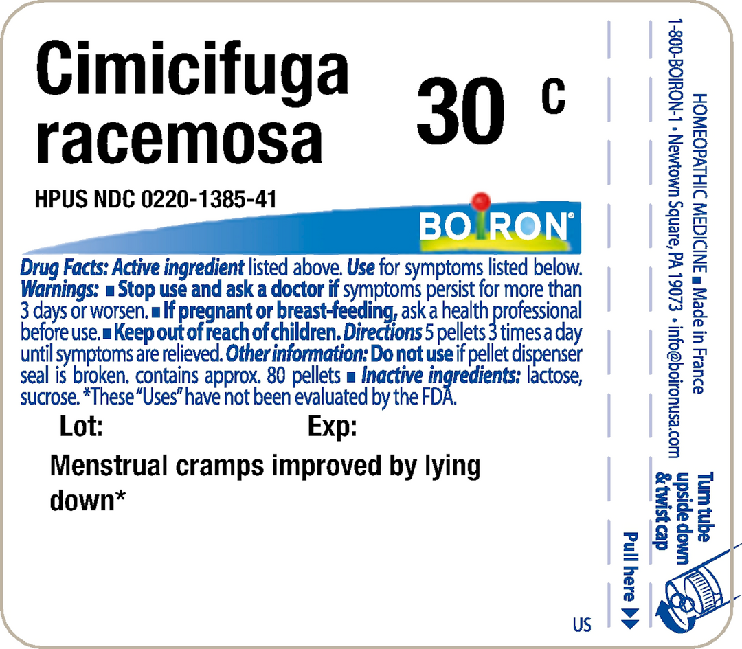 Cimicifuga racemosa 30C 80 Pellets