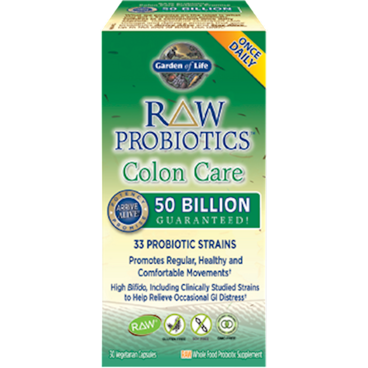 RAW Probiotics Colon Care 30 vcaps