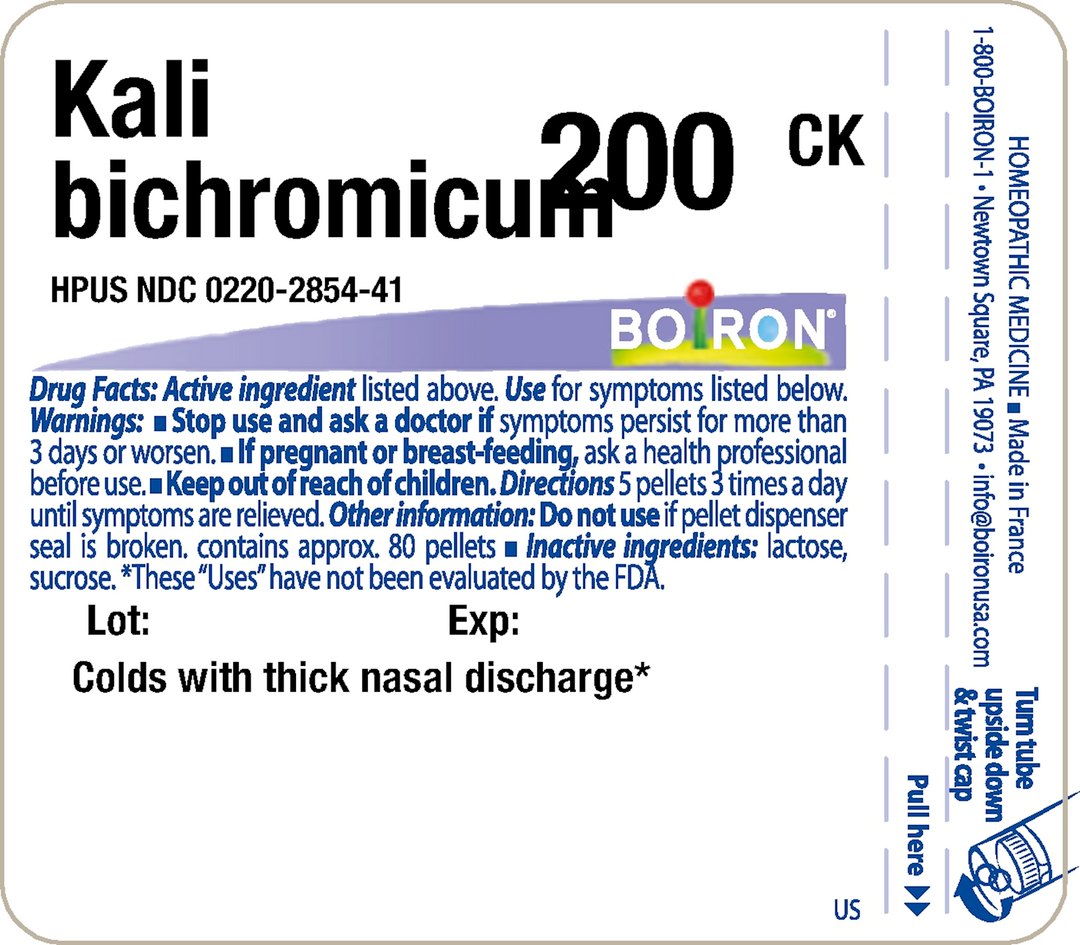 Kali bichromicum 200CK 80 Pellets