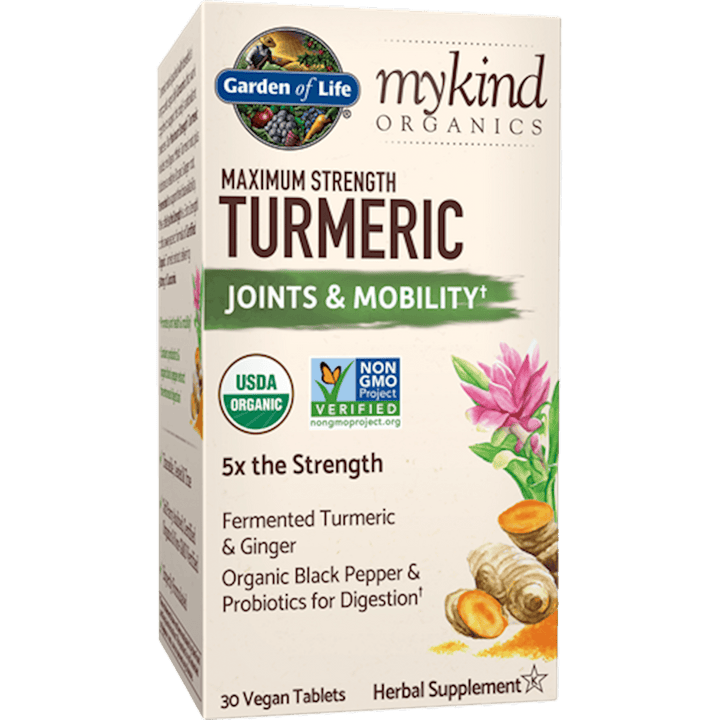 Maximum Strength Turmeric, Organic 30 vtabs - FAR HILLS PHARMACY STORE