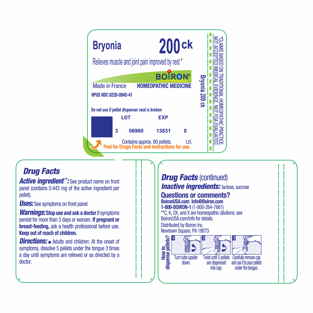 Bryonia 200CK 80 Pellets - FAR HILLS PHARMACY STORE