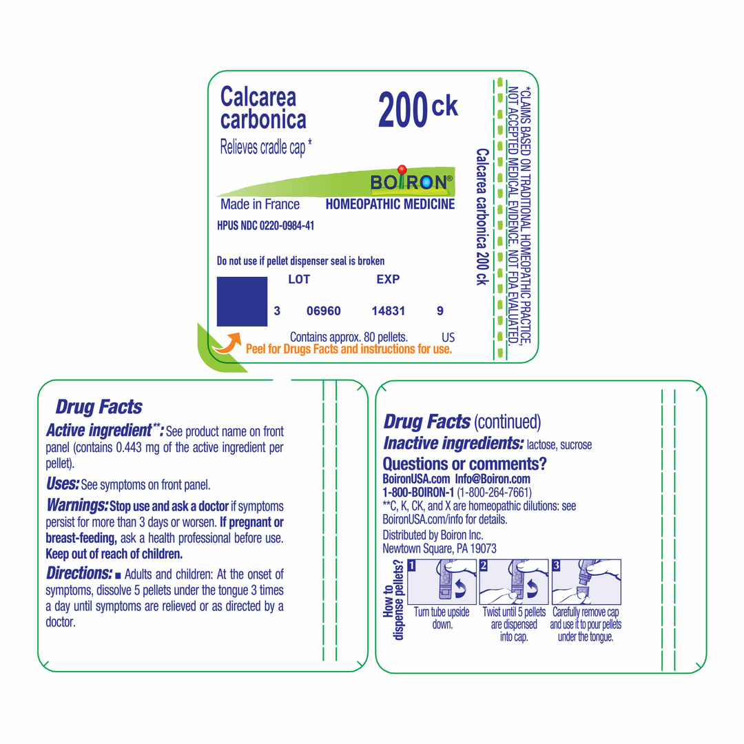 Calcarea carbonica 200CK 80 Pellets