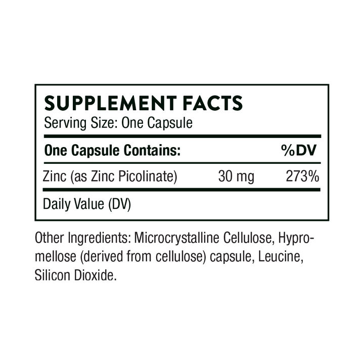 Zinc Picolinate - 30 mg