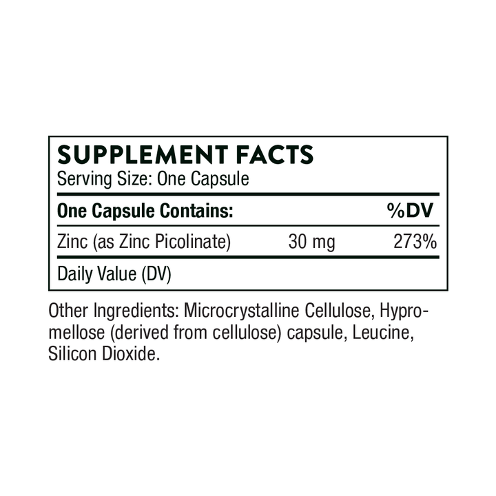 Zinc Picolinate - 30 mg