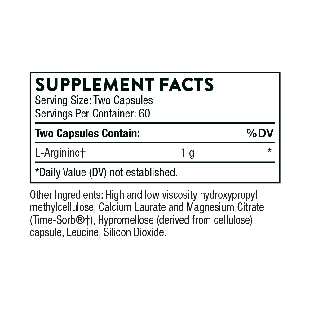 L-Arginine (Sustained Release)