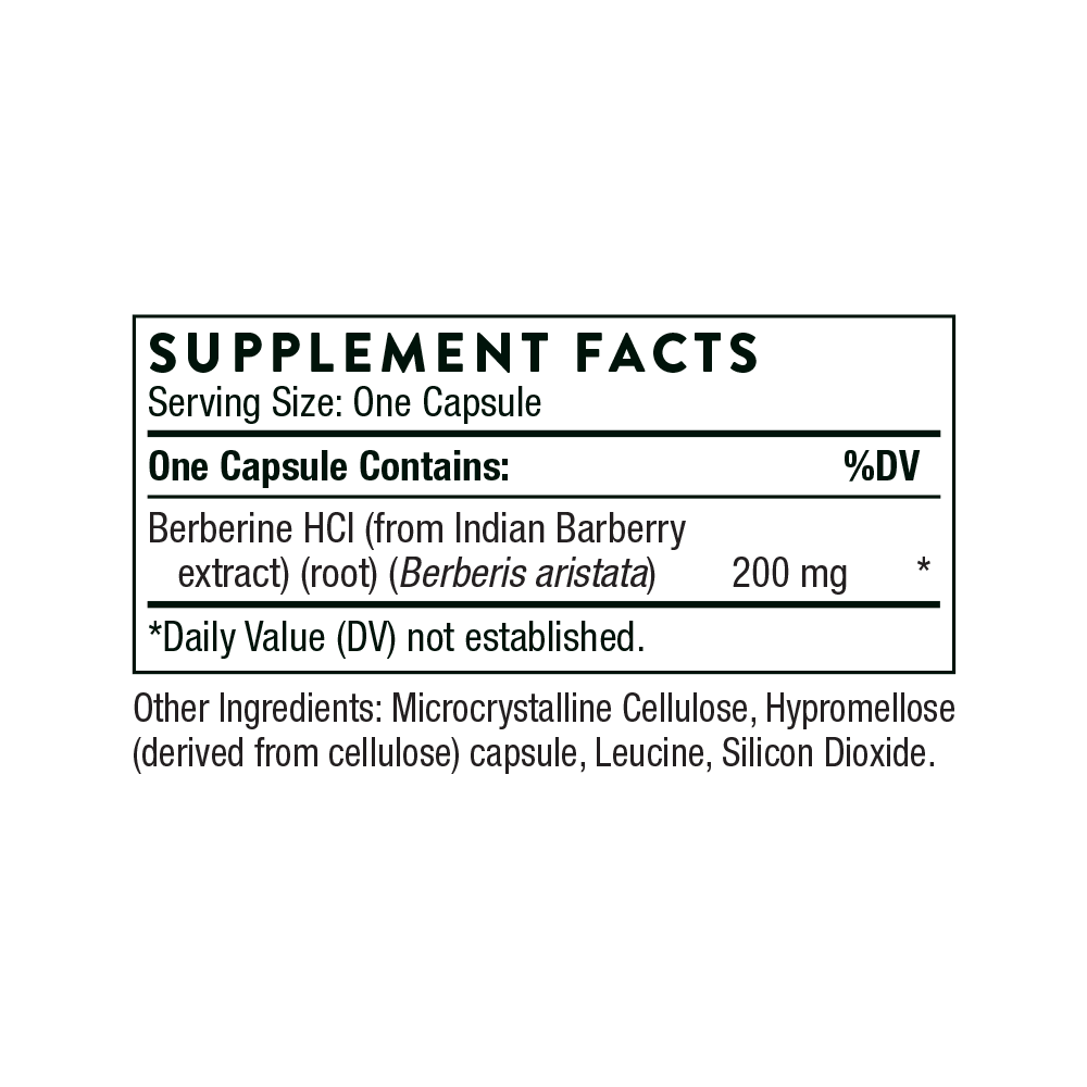 Berberine 200 mg 60 Caps - FAR HILLS PHARMACY STORE