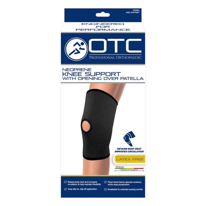 0306 / NEOPRENE KNEE SUPPORT - OPEN PATELLA