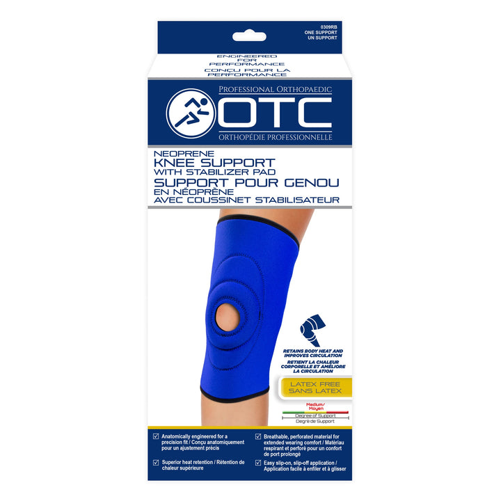 0309 / NEOPRENE KNEE SUPPORT - STABILIZER PAD