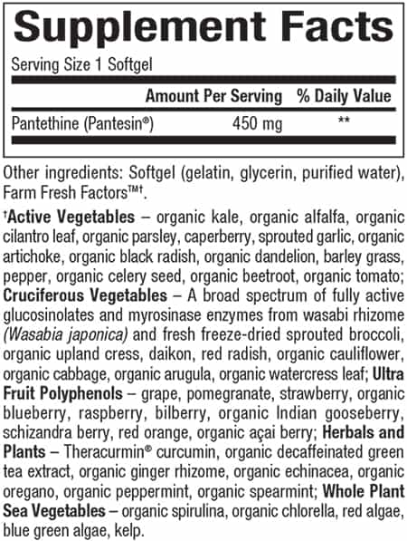 BioCoenzymated™ Pantethine