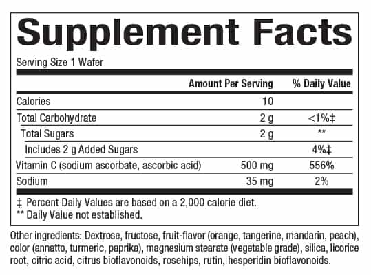 C 500 mg Fruit-Flavor Chew