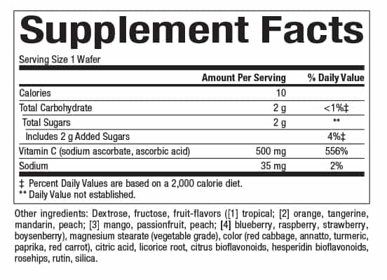 C 500 mg Fruit-Flavor Chew