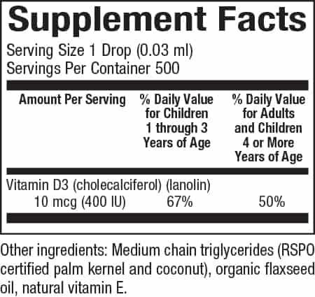 BigFriends® Liquid Vitamin D3