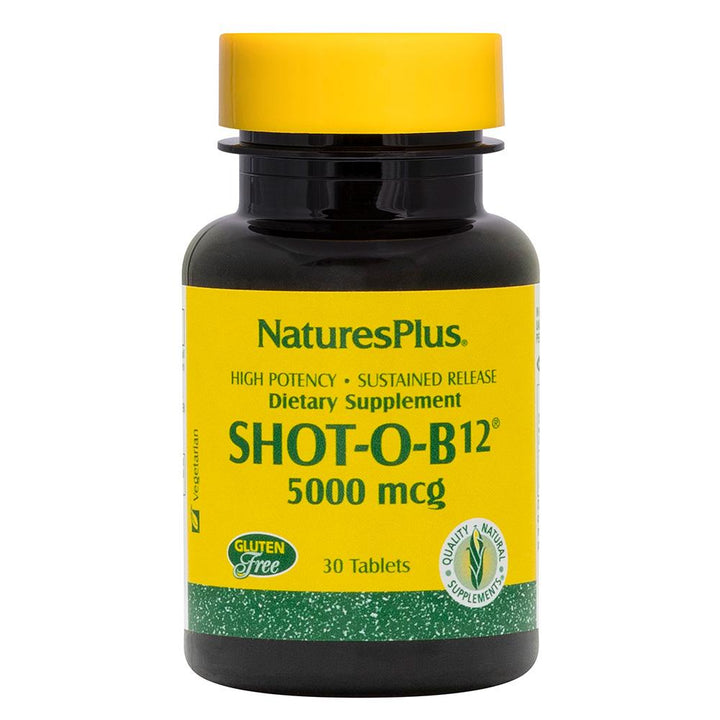 Shot-O-B12® 5000 mcg Sustained Release Tablets