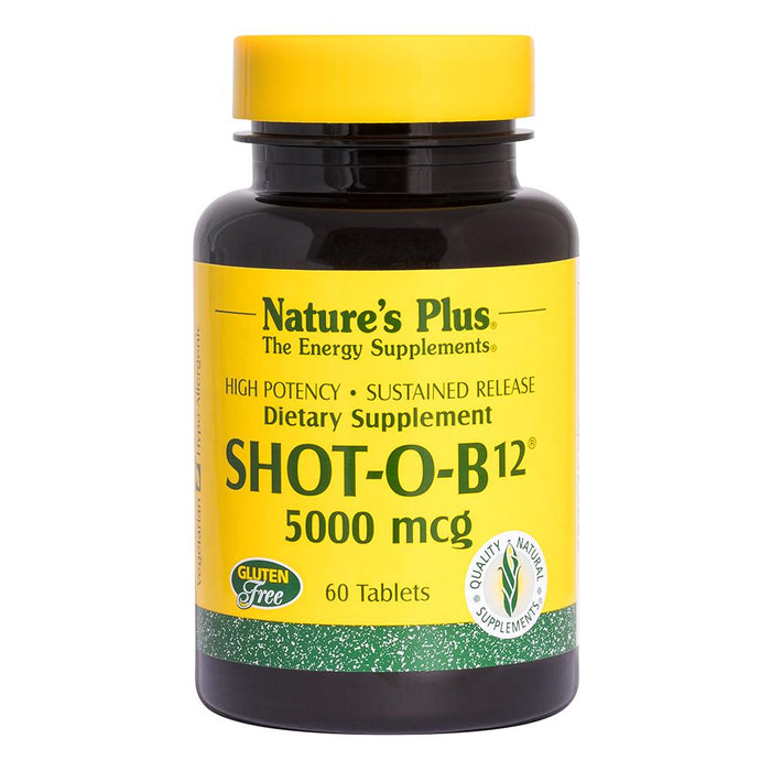 Shot-O-B12® 5000 mcg Sustained Release Tablets