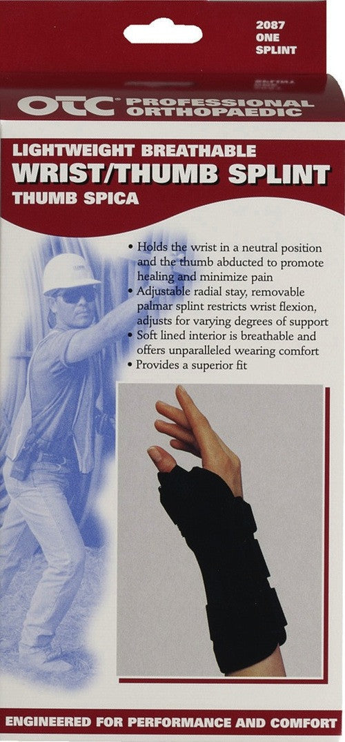 2087 / 8" WRIST/THUMB SPLINT/SPICA