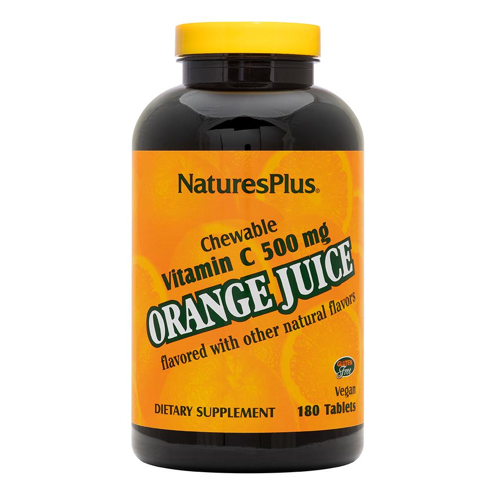 Orange Juice Vitamin C 500 mg Chewables