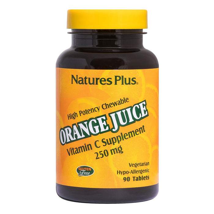 Orange Juice Vitamin C 250 mg Chewables