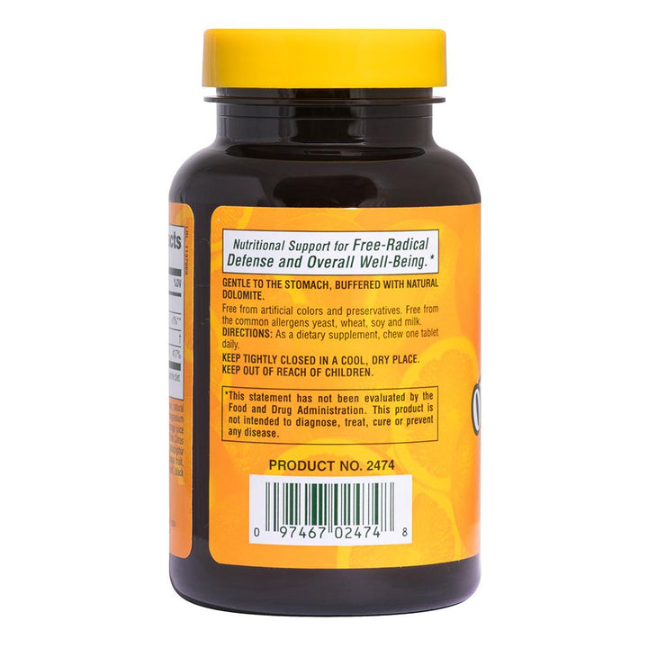 Orange Juice Vitamin C 250 mg Chewables