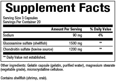 Glucosamine & Chondroitin