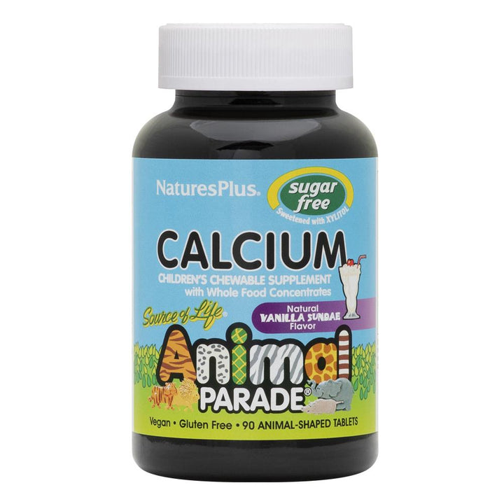 Animal Parade® Sugar-Free Calcium Children’s Chewables