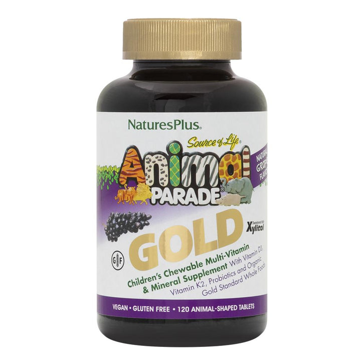 Animal Parade® GOLD Multivitamin Children’s Chewables - Grape